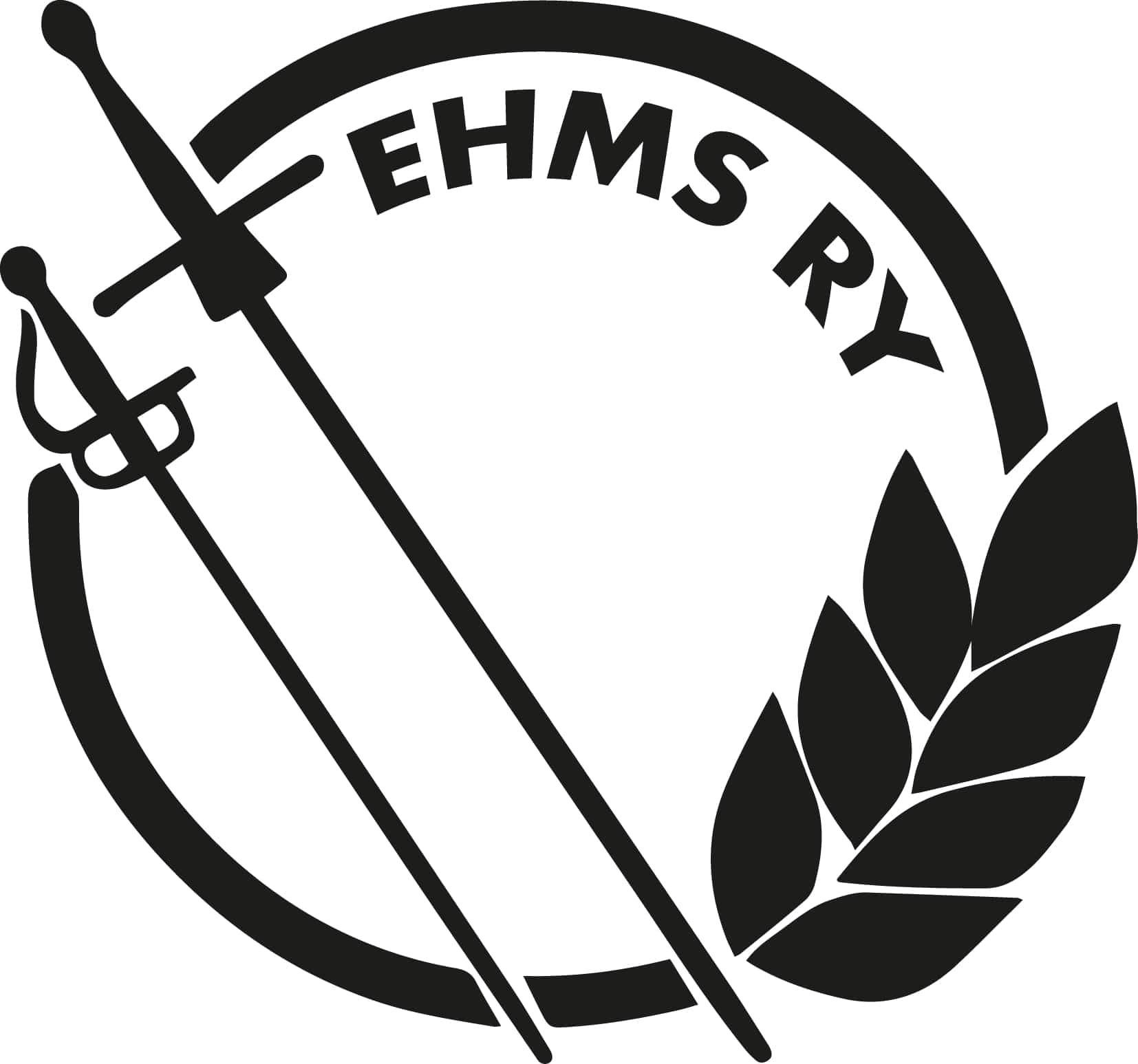EHMS Ry seuran logo