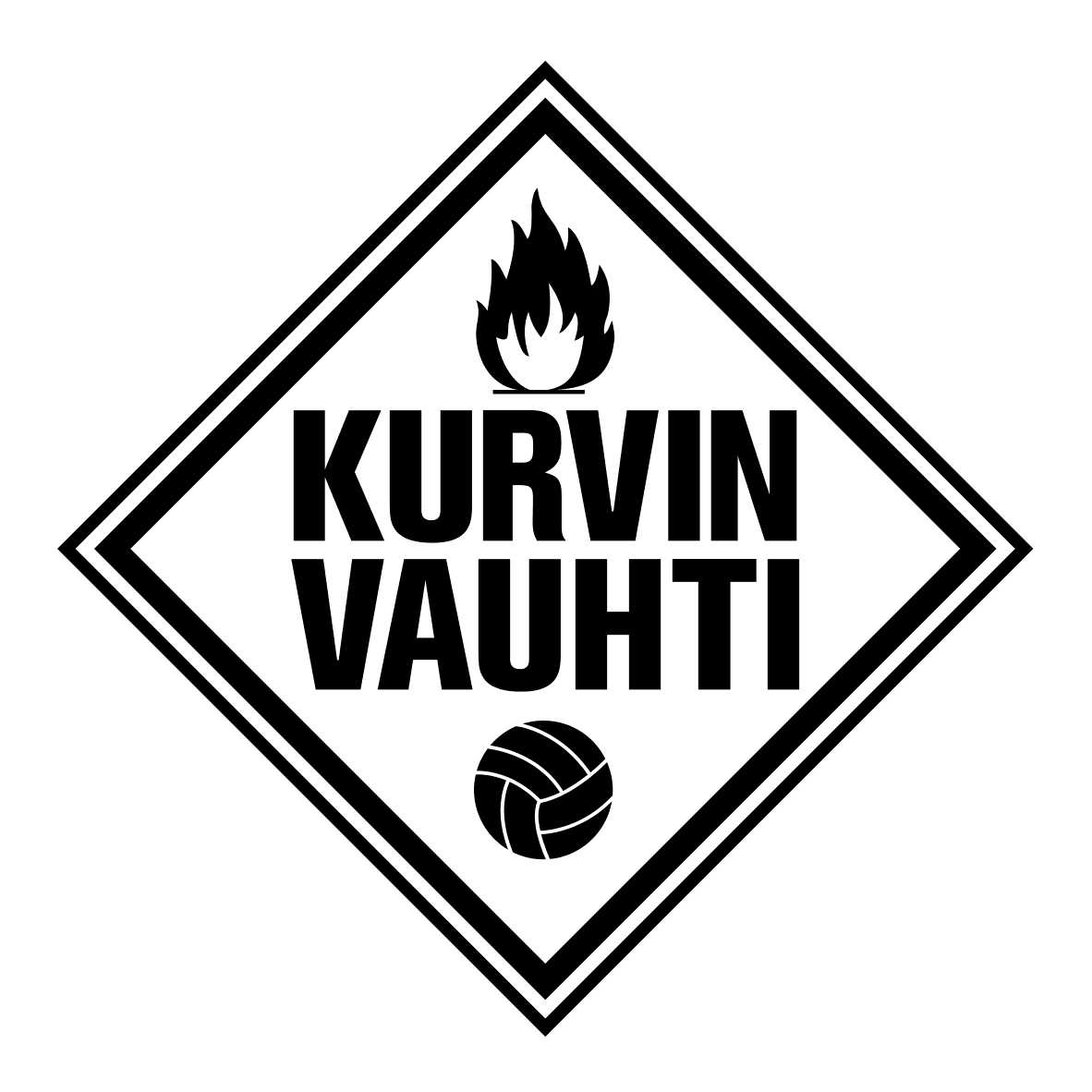 FC Kurvin Vauhti seuran logo